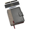Подарочный набор PARKER: Перьевая ручка PARKER SONNET LAQUE BLACK GT c блокнотом и органайзером 1978407