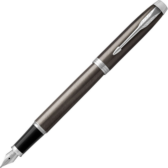 Ручка перьевая PARKER IM DARK ESPRESSO CT, F CW1931650