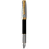 Ручка перьевая PARKER SONNET PREMIUM F537 METAL BLACK GT F золото 18K 2119784