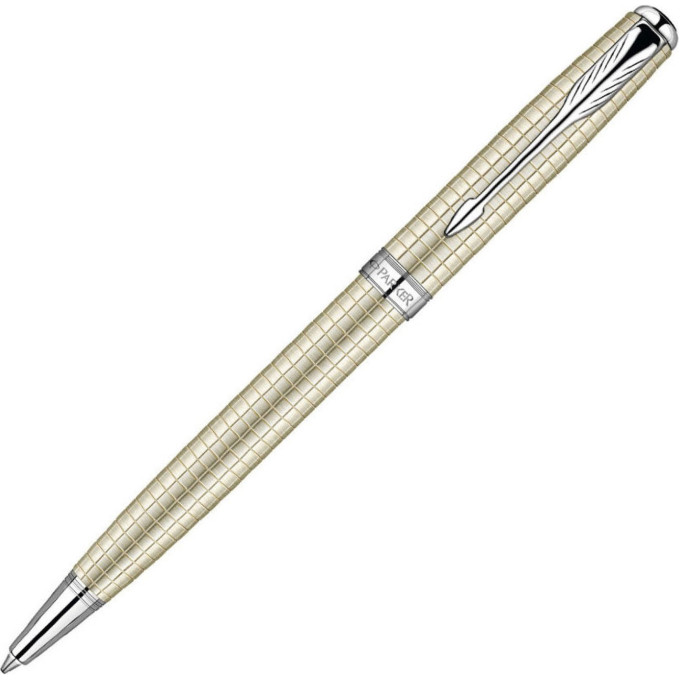 Шариковая ручка PARKER SONNET СЕРЕБРИСТАЯ M S0912520